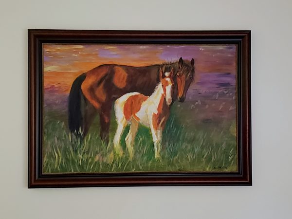 Wild Mare and Foal